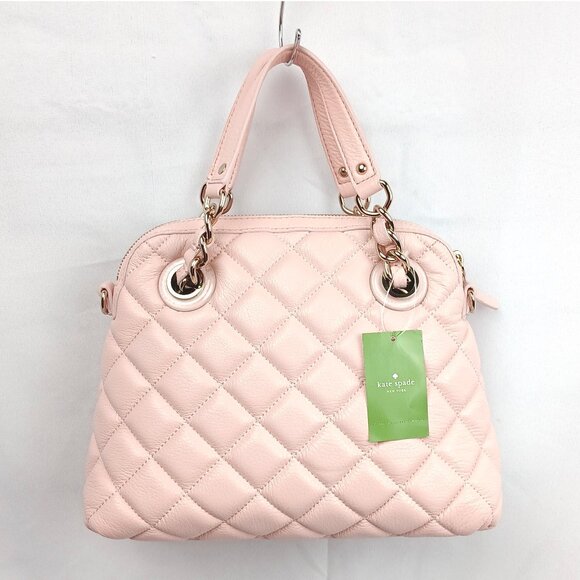 Kate Spade Small Georgina Gold Coast Satchel Cross-body Bag in Ballet Slipper - Picture 5 of 15